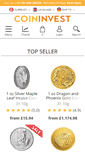 Mobile Screenshot of gold-super-markt.de